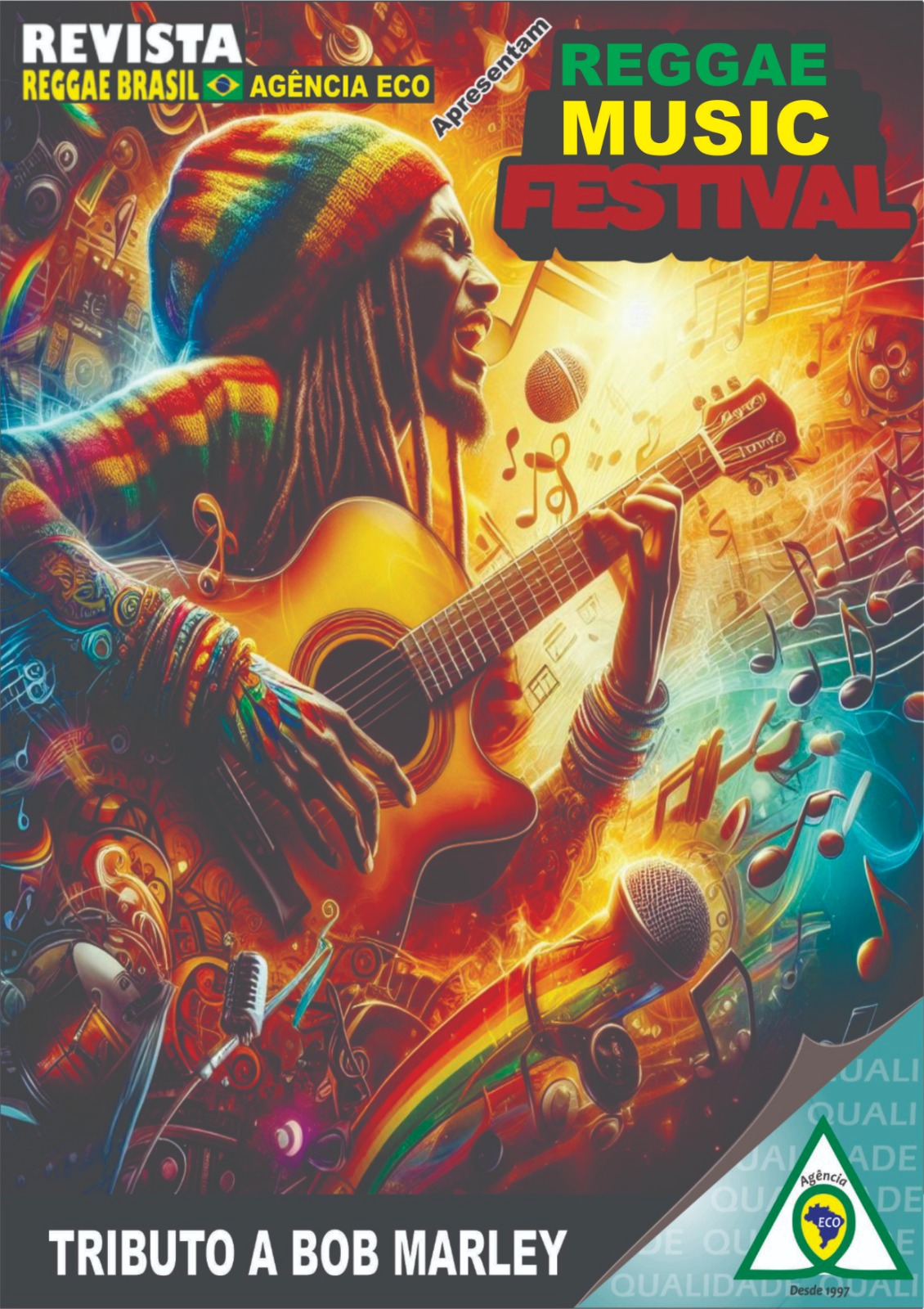 REGGAE MUSIC FESTIVAL - TRIBUTO A BOB MARLEY - DATA A DEFINIR
