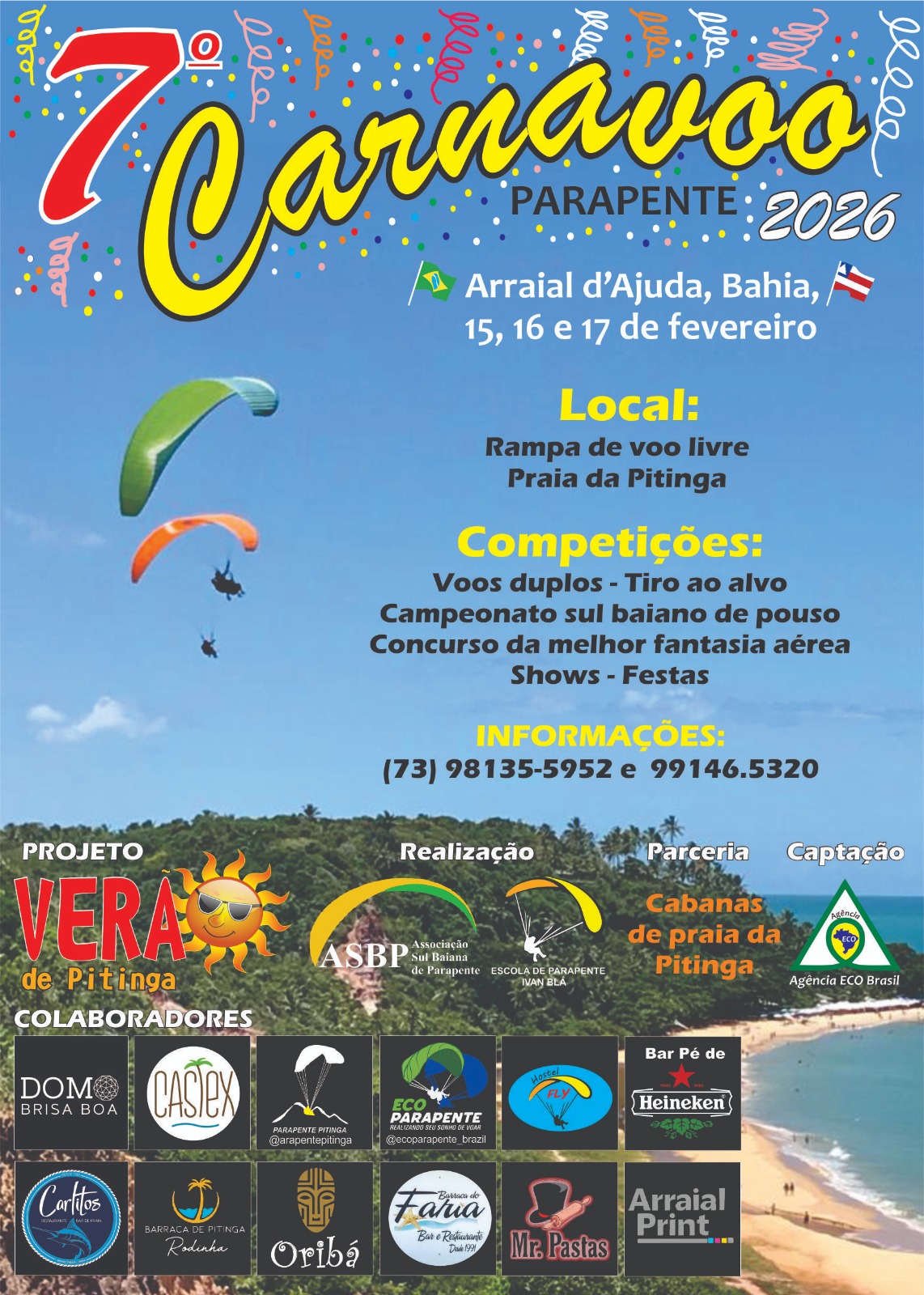 7° CARNAVOO - 15 a 17 de fevereiro de 2026